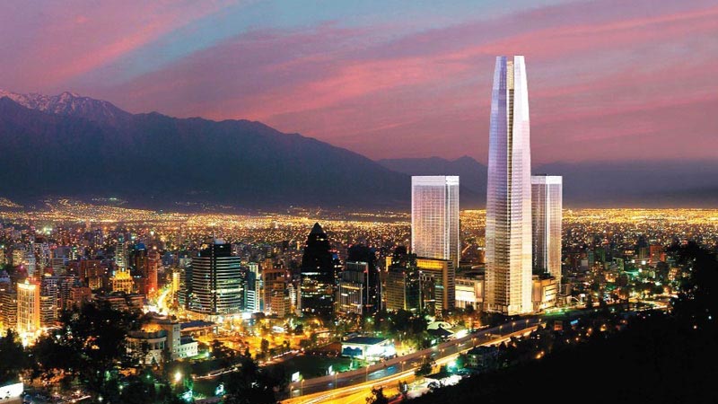 Santiago de Chile – Night View