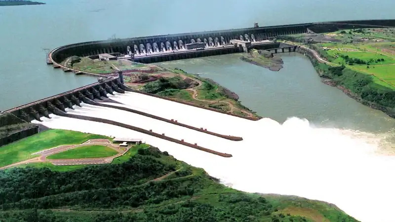 Brazilian Waterfalls and Itaipú Dam